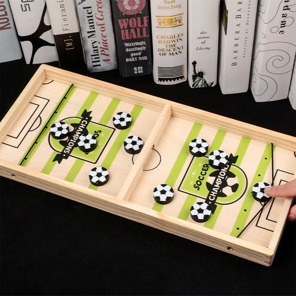 Montessori Toys Children Wooden Toy Fast-Sling Football Board Game Indoor Parent-Children Interactive Toy Table Game
Montessori Toys Children Wooden Toy Fast-Sling Football Board Game Indoor Parent-Children Interactive Toy Table Game