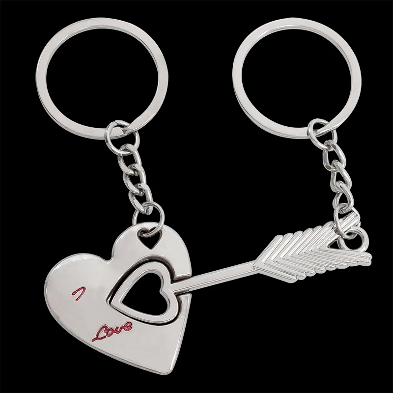 New Trendy Hot Sale One Pair Key Chain Alloy Arrow Bow Love Keyrings KeyChains Lovers Couples Keychain
New Trendy Hot Sale One Pair Key Chain Alloy Arrow Bow Love Keyrings KeyChains Lovers Couples Keychain