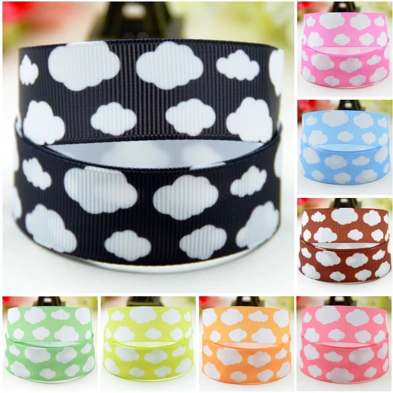 7/8'' 22mm,1" 25mm,1-1/2" 38mm,3" 75mm Cloud Cartoon Character printed Grosgrain Ribbon party decoration 10 Yards 
7/8'' 22mm,1" 25mm,1-1/2" 38mm,3" 75mm Cloud Cartoon Character printed Grosgrain Ribbon party decoration 10 Yards