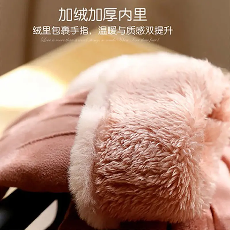 Women Winter Driving Gloves Ladies Girls Outdoor Heat Full Finger Lined Touch Screen Mittens 1 Pair Solid Color Party PIink
Women Winter Driving Gloves Ladies Girls Outdoor Heat Full Finger Lined Touch Screen Mittens 1 Pair Solid Color Party PIink