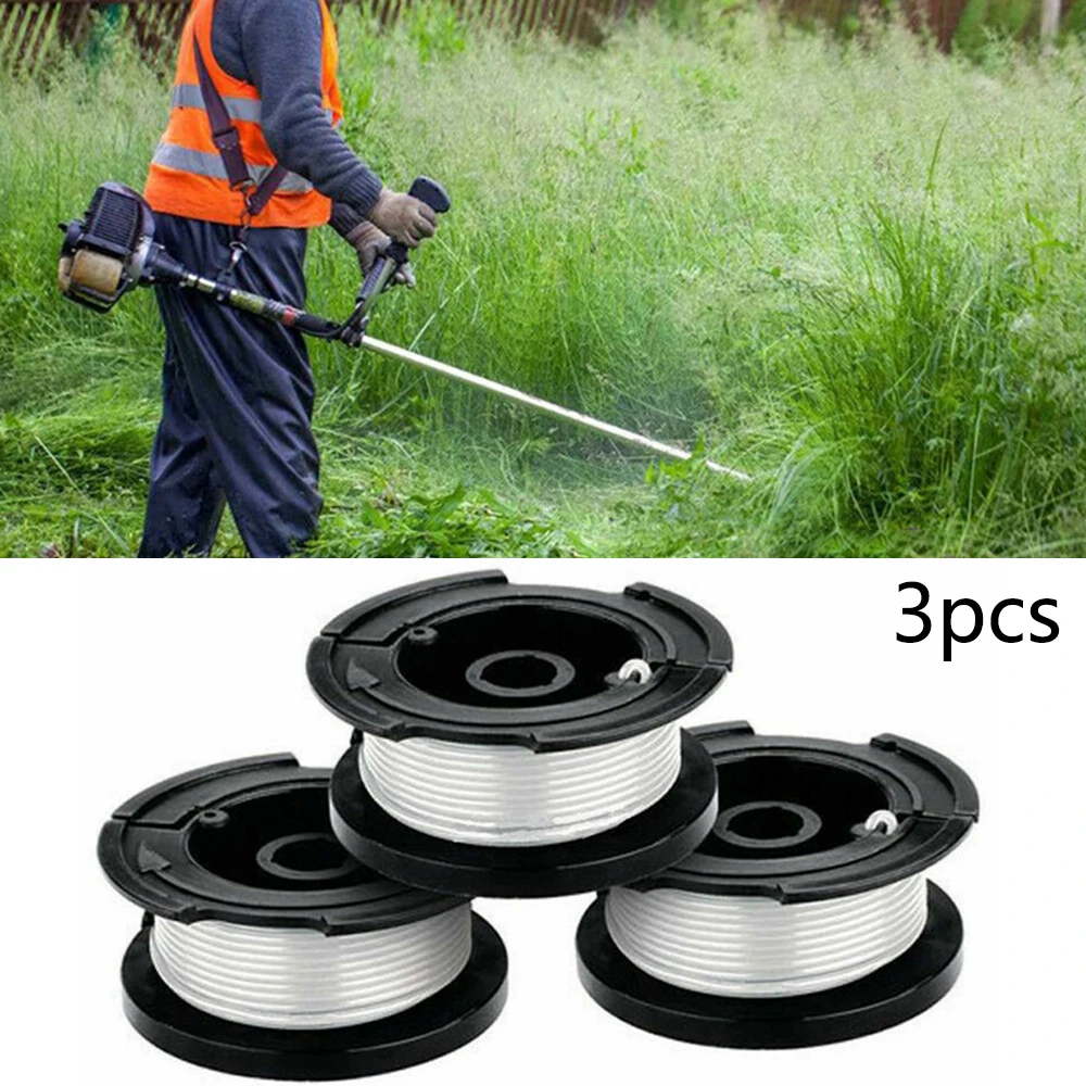 3Pcs Trimmer Spool Line For Black & Decker GLC 3630L 3630L20 120 13 14 1423 2000 2500 2500L 2500NM GL 280 425SC 30 301 340 420XC
3Pcs Trimmer Spool Line For Black & Decker GLC 3630L 3630L20 120 13 14 1423 2000 2500 2500L 2500NM GL 280 425SC 30 301 340 420XC