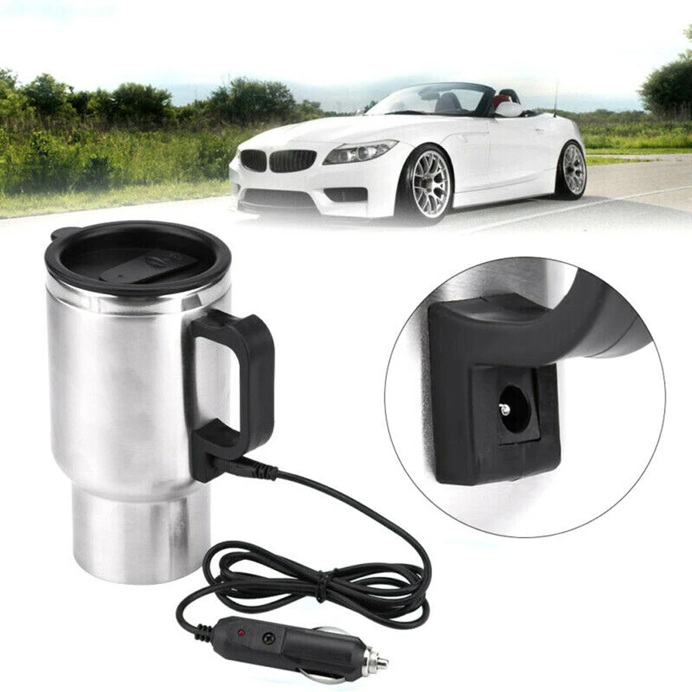 Car Electric Water Heater Mug 450ml Stainless Steel Heat Insulation Mugs Heated Kettle Cups Outdoor Travel Camping Water Cup
Car Electric Water Heater Mug 450ml Stainless Steel Heat Insulation Mugs Heated Kettle Cups Outdoor Travel Camping Water Cup