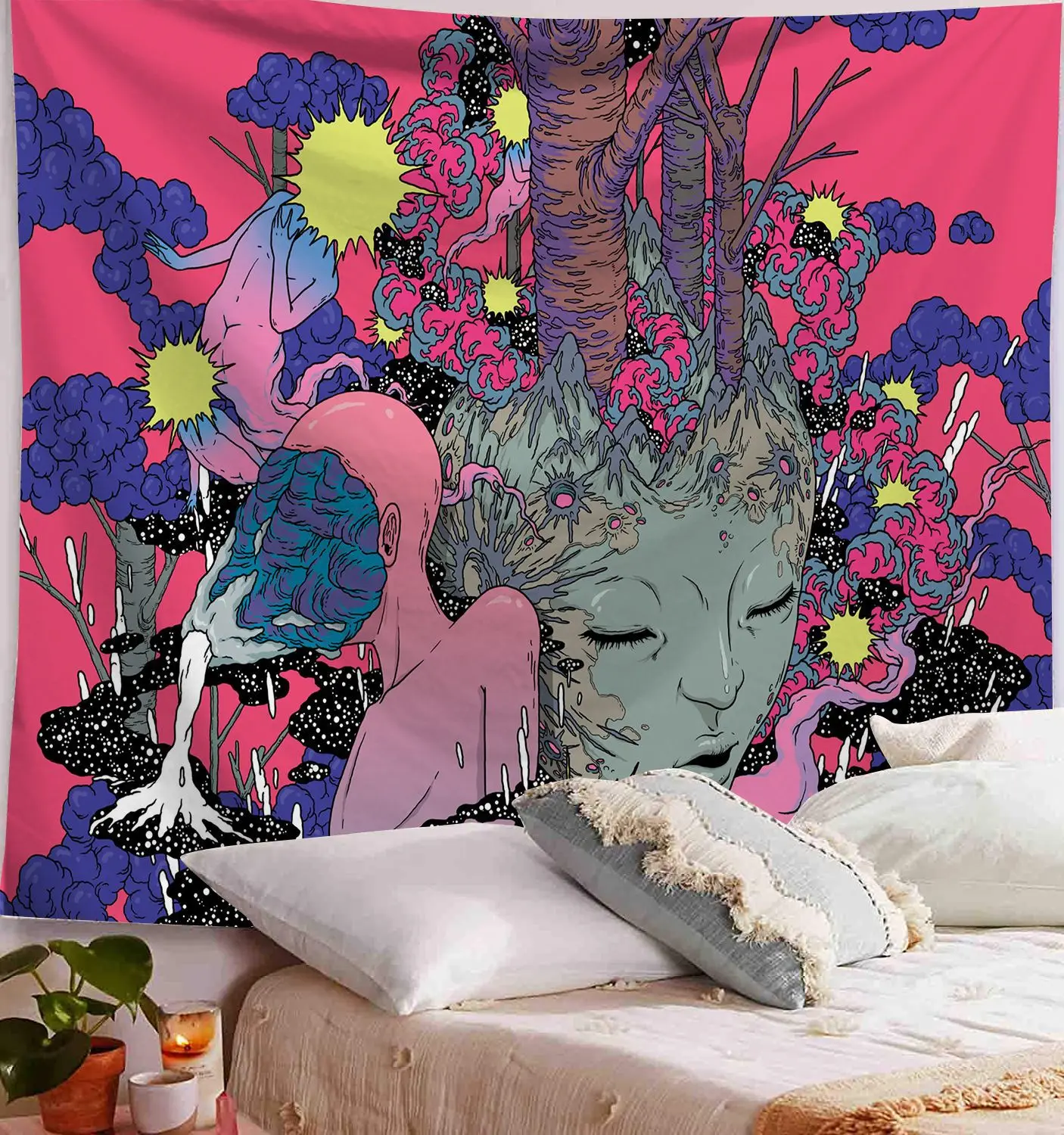 Tapestry Psychedelic Background Wall Decoration Cloth Hanging Cloth Home Decoration Wall Blanket 3D Digital Printing Tapestry
Tapestry Psychedelic Background Wall Decoration Cloth Hanging Cloth Home Decoration Wall Blanket 3D Digital Printing Tapestry