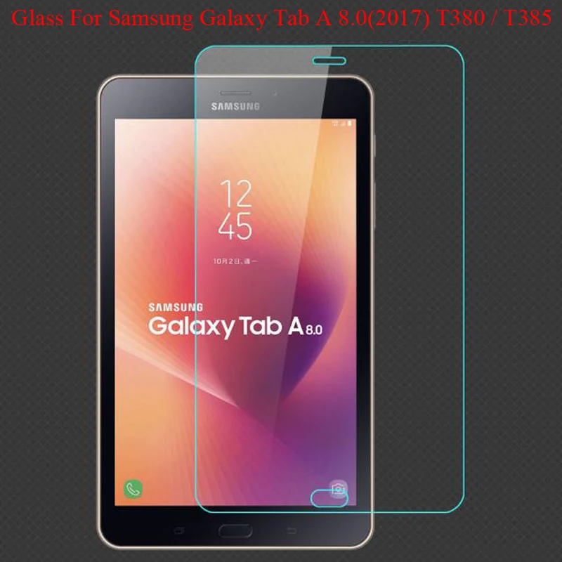 Закаленное стекло для защиты экрана Samsung Galaxy Tab A 8 0 дюйма 2017 SM T380 Защитная пленка
