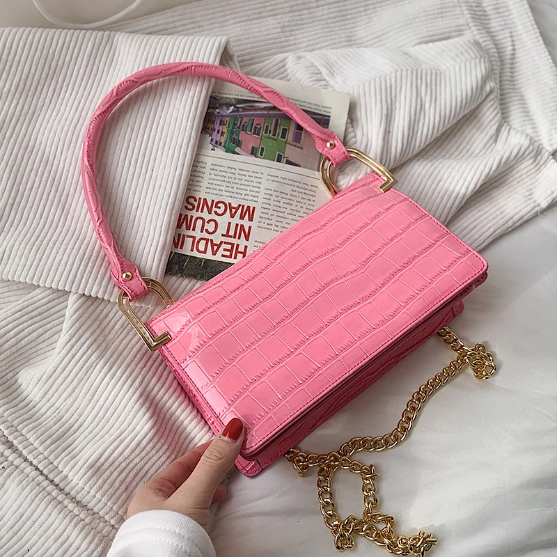 2021 Trendy Stone Pattern PU Leather Crossbody Shoulder Bag for Women Luxury Fashion Small Handbags and Purses Chain
2021 Trendy Stone Pattern PU Leather Crossbody Shoulder Bag for Women Luxury Fashion Small Handbags and Purses Chain