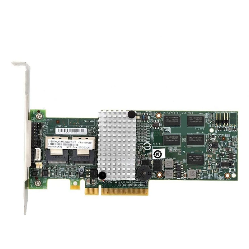 Array Card for M5015 46M0851 SATA/SAS Controller 6Gbps PCIe X8 Array Card, Supporting SATA and SAS Hard Disk Drives
Array Card for M5015 46M0851 SATA/SAS Controller 6Gbps PCIe X8 Array Card, Supporting SATA and SAS Hard Disk Drives
