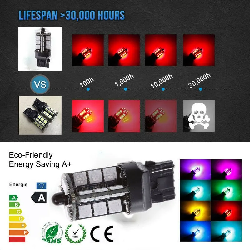 2 шт. RGB светодиодный светильник 5050 27SMD/за штуку Бесплатная доставка аксессуары Управление комплект туман светильник лампы Запчасти Замена
2 шт. RGB светодиодный светильник 5050 27SMD/за штуку Бесплатная доставка аксессуары Управление комплект туман светильник лампы Запчасти Замена