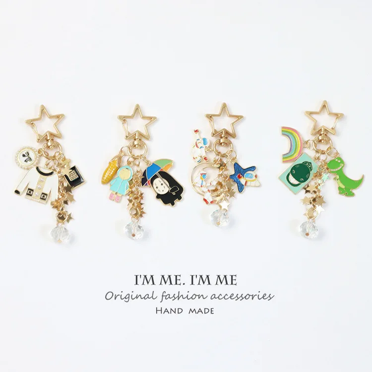 INS Variety of Sweet Crystal Immortal Keychain Pendant Cute Keychain Pendant Package Pendant
INS Variety of Sweet Crystal Immortal Keychain Pendant Cute Keychain Pendant Package Pendant