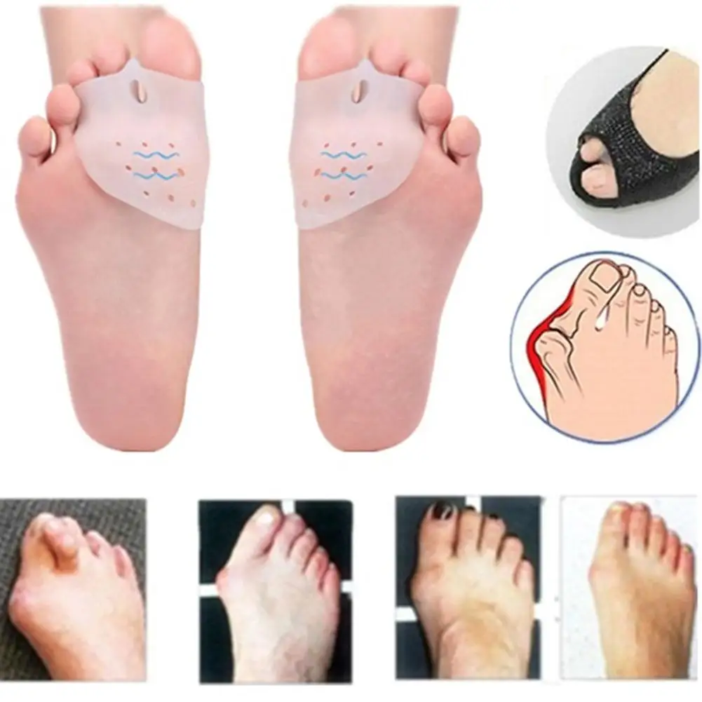 2Pcs Bunion Corrector Pain Relief Hammer Toe Separator with Forefoot Care Pads Protection Hallux Valgus Foot Massager 
2Pcs Bunion Corrector Pain Relief Hammer Toe Separator with Forefoot Care Pads Protection Hallux Valgus Foot Massager