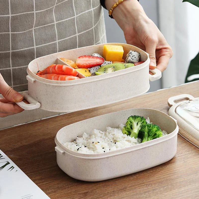 Bento Box Double-layer Heated Lunch Boxes Food Storage Container Box with Sealing Ring for Student Office Worker Family Travel
Bento Box Double-layer Heated Lunch Boxes Food Storage Container Box with Sealing Ring for Student Office Worker Family Travel