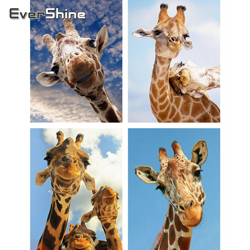 Evershine алмазная вышивка олень 5D крестиком рукоделие Алмазная мозаика животные