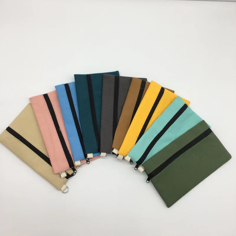 10pcs DIY Candy Color Canvas Bag Pure Zipper Coin Key Bag Money Pocket Women Men Creative Hand-held Coin Purse Small Wallet Kid
10pcs DIY Candy Color Canvas Bag Pure Zipper Coin Key Bag Money Pocket Women Men Creative Hand-held Coin Purse Small Wallet Kid