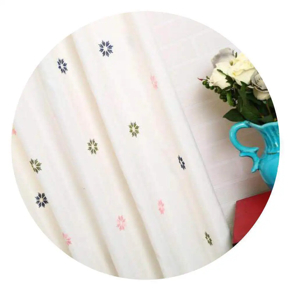 Nordic Modern Cotton Linen Rayon Eco-friendly Embroidered Curtains for Livingroom Bedroom Organza Floral Tulle Curtains Custom
Nordic Modern Cotton Linen Rayon Eco-friendly Embroidered Curtains for Livingroom Bedroom Organza Floral Tulle Curtains Custom