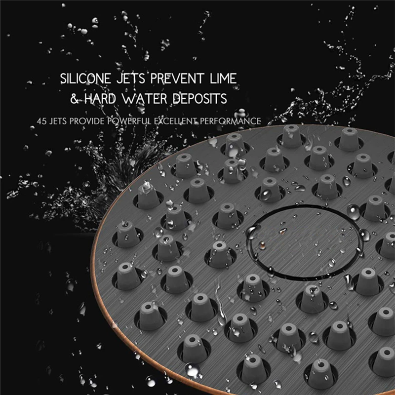 High Pressure Rainfall Shower Head Handheld Nozzle For Bathroom Water Saving Filter Spray Accessory | Обустройство дома