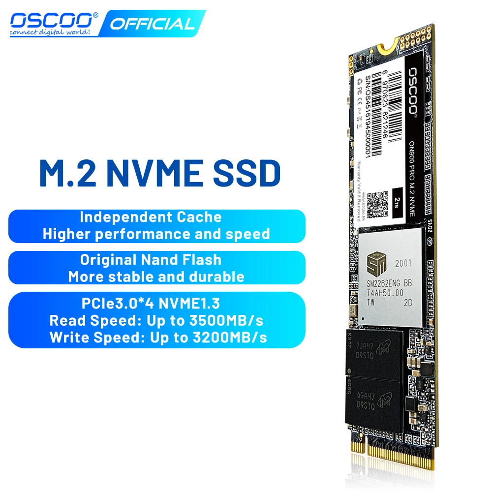 SSD Hard Disk M2 NVME SSD ON900 1TB 512GB 256GB 128GB M.2 SSD PCIE NVME Internal Solid State Drives Hard Disk
SSD Hard Disk M2 NVME SSD ON900 1TB 512GB 256GB 128GB M.2 SSD PCIE NVME Internal Solid State Drives Hard Disk