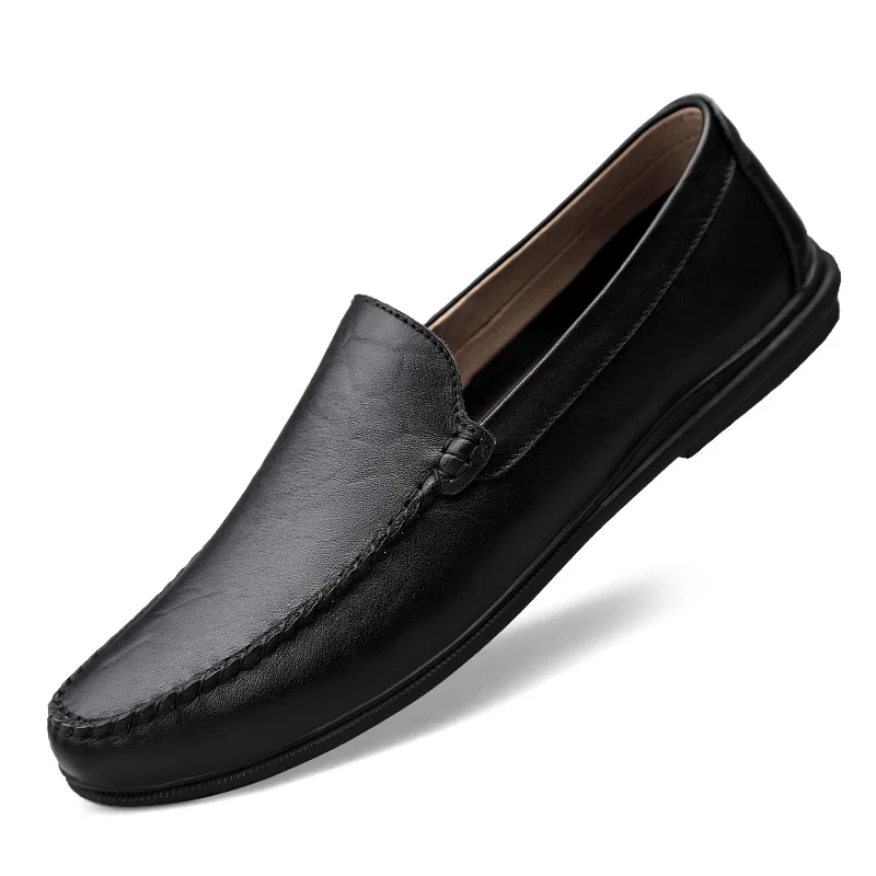 2020 Summer Genuine Leather slip-on Men Shoes Loafers Male Moccasins Flats Soft Breathable Casual Boat Driver Sneakers
2020 Summer Genuine Leather slip-on Men Shoes Loafers Male Moccasins Flats Soft Breathable Casual Boat Driver Sneakers