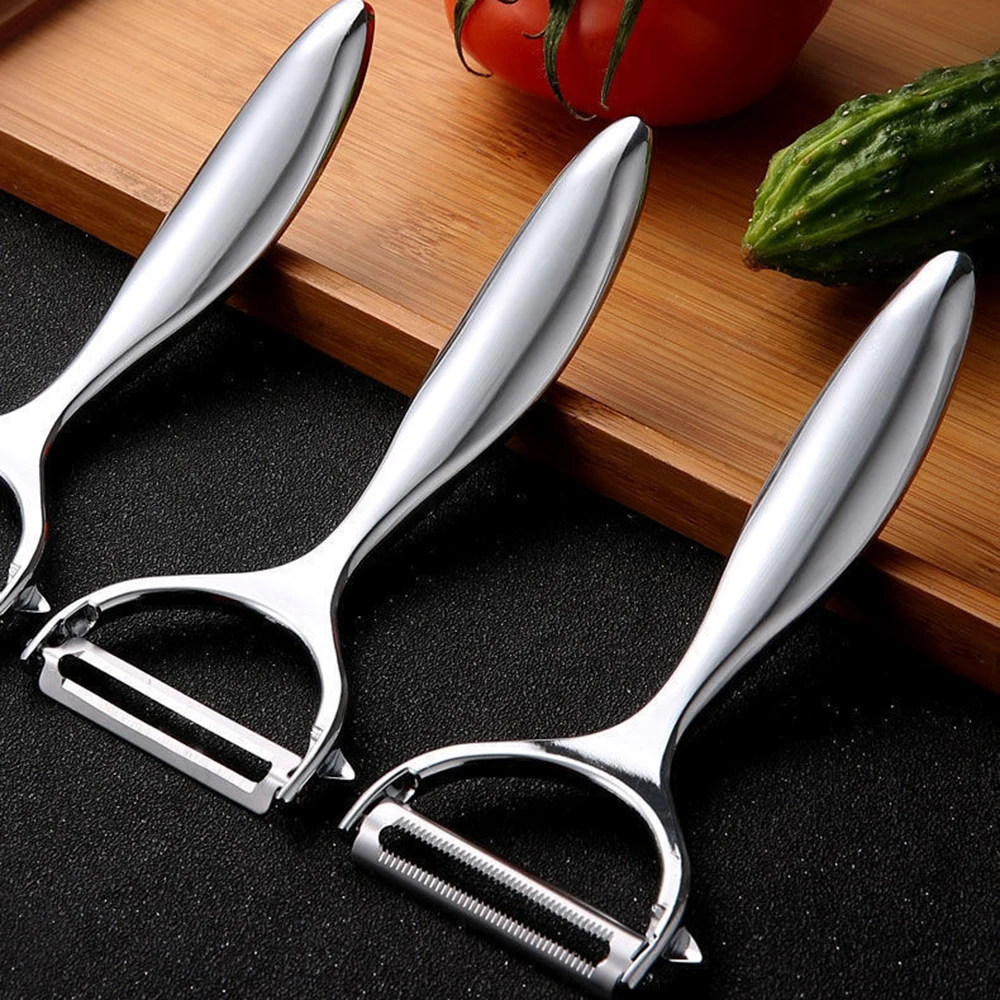 Многофункциональная Овощечистка из нержавеющей стали, искусственная тёрка для картофеля и моркови, кухонный инструмент
Многофункциональная Овощечистка из нержавеющей стали, искусственная тёрка для картофеля и моркови, кухонный инструмент