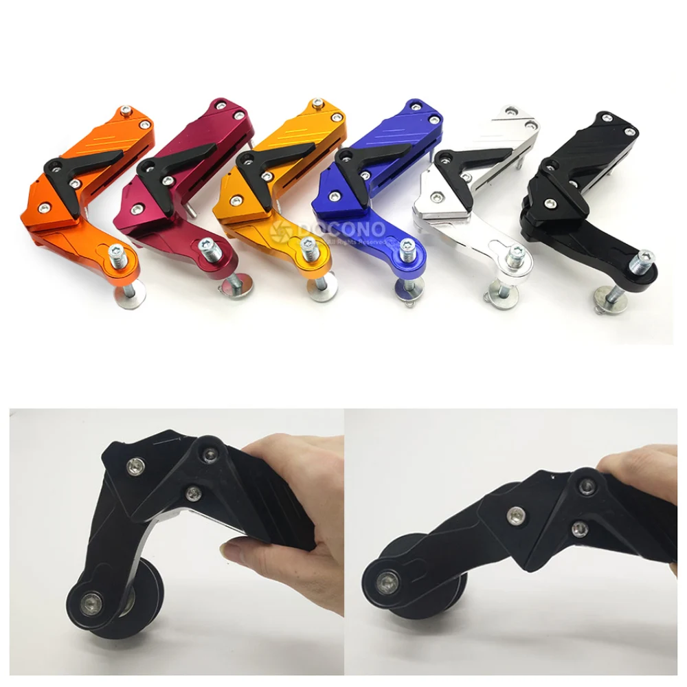 Motorcycle CNC Aluminum Chain Tensioner Auto Adjuster FOR SUZUKI GSX-S125 HONDA CBF 1000 NC 750S CB 400 SUPER BLODOR ETC. | Автомобили и