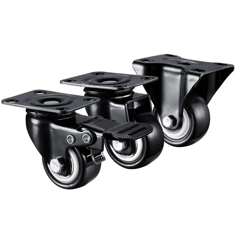 4pcs 1.5 inches 41mm Heavy Duty 180kg Black Swivel Castor Wheels Trolley Furniture Caster Rubber
4pcs 1.5 inches 41mm Heavy Duty 180kg Black Swivel Castor Wheels Trolley Furniture Caster Rubber