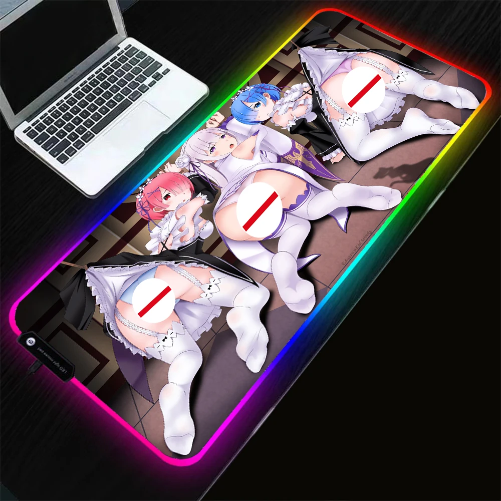 Большой коврик для мыши сексуальной девушки Lem в стиле аниме, RGB Клавиатура для ноутбука с блокировкой, настольный большой коврик для мыши со...
Большой коврик для мыши сексуальной девушки Lem в стиле аниме, RGB Клавиатура для ноутбука с блокировкой, настольный большой коврик для мыши со...