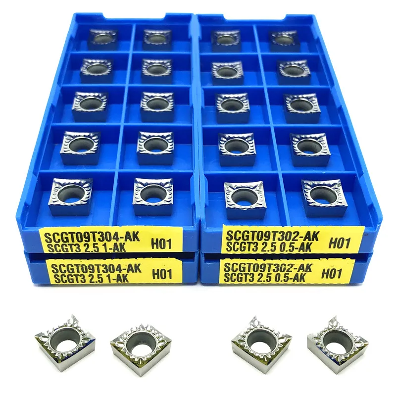 SCGT09T302 SCGT09T304 SCGT09T308 AK H01 carbide inserts Internal turning tool CNC Aluminum inserts metal lathe tool Cutting tool
SCGT09T302 SCGT09T304 SCGT09T308 AK H01 carbide inserts Internal turning tool CNC Aluminum inserts metal lathe tool Cutting tool