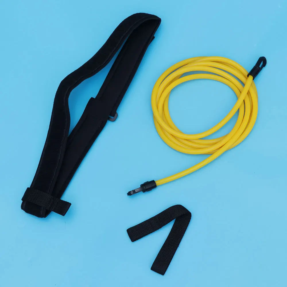 Swimming Resistance Belt Set Swim Training Band Swim Elastic Exerciser Belt with One Waist Strapk One Loop One Mesh Bag (6x9x3m
Swimming Resistance Belt Set Swim Training Band Swim Elastic Exerciser Belt with One Waist Strapk One Loop One Mesh Bag (6x9x3m