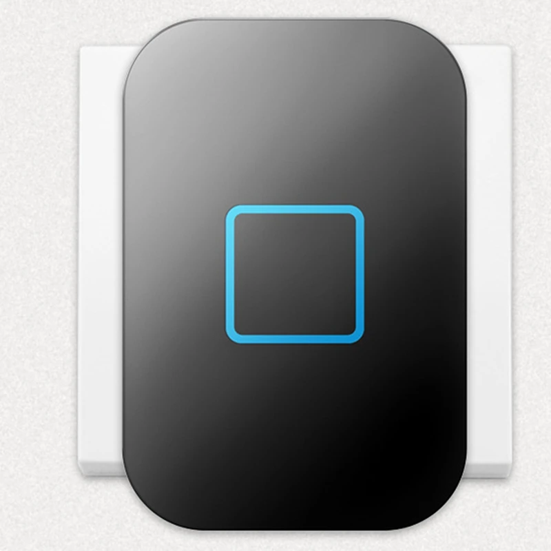 HOT Wireless Waterproof Doorbell 2 Button 2 Receiver 300M Music Doorbell LED Doorbell EU Plug