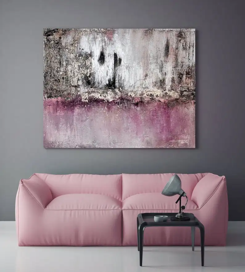Silver Pink mAuve Black Abstract Painting Modern Art Abstract Painting Extra Large Silver Painting Extra Large Abstract Canvas
Silver Pink mAuve Black Abstract Painting Modern Art Abstract Painting Extra Large Silver Painting Extra Large Abstract Canvas