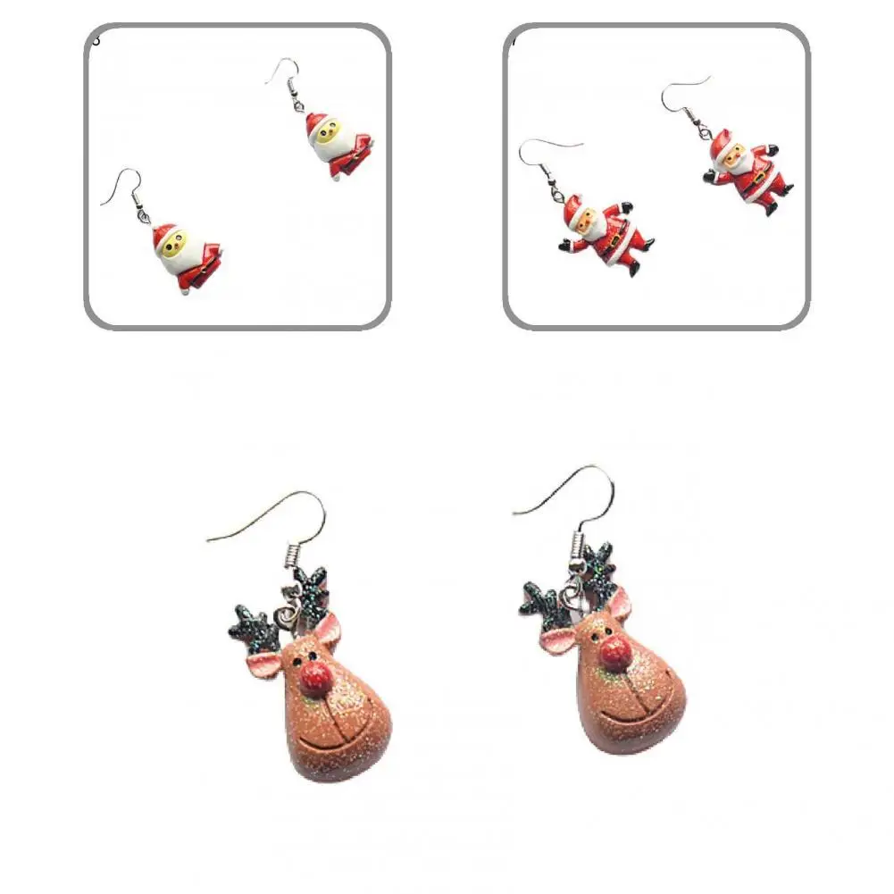 1 Pair Dangle Earrings Popular Jewelry Santa Claus All Match Cartoon Earrings for Festival Hook Earrings Earrings
1 Pair Dangle Earrings Popular Jewelry Santa Claus All Match Cartoon Earrings for Festival Hook Earrings Earrings