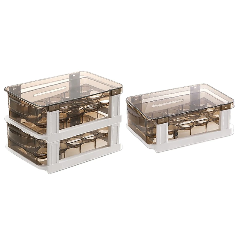 Multi Layer Egg Storage Box 15 Grid Egg Box Eggs Dispensers Egg Storage Bin Egg Storage Container For Refrigerator
Multi Layer Egg Storage Box 15 Grid Egg Box Eggs Dispensers Egg Storage Bin Egg Storage Container For Refrigerator