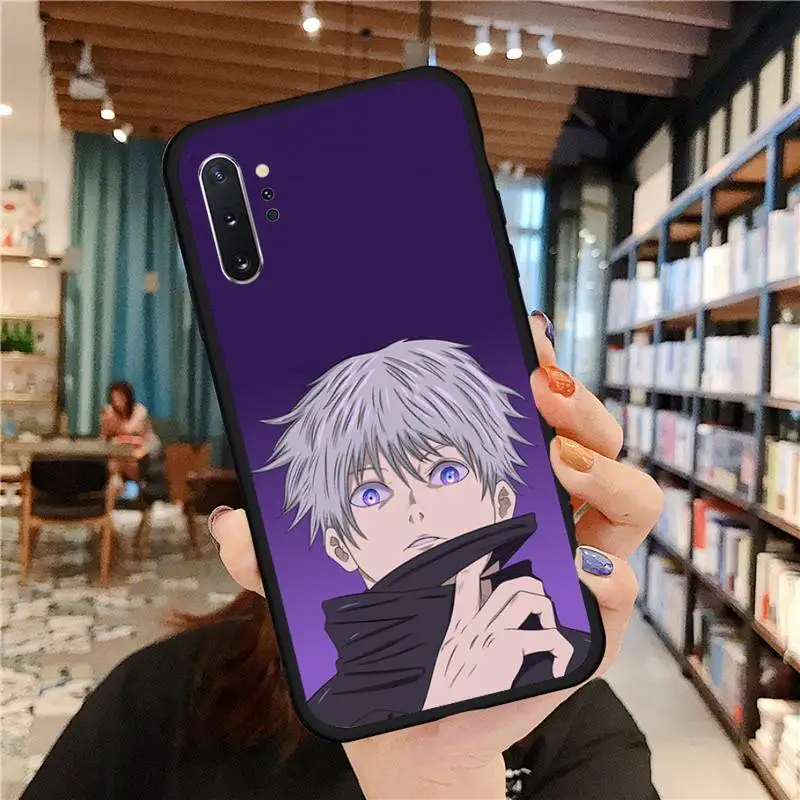 Jujutsu Kaisen Satoru Gojo Comics Phone Case For Samsung A50 A51 A71 A20E A20S S10 S20 S21 S30 Plus ultra 5G M11 funda cover
Jujutsu Kaisen Satoru Gojo Comics Phone Case For Samsung A50 A51 A71 A20E A20S S10 S20 S21 S30 Plus ultra 5G M11 funda cover