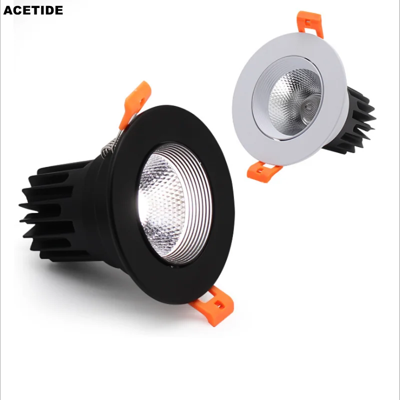 ACETIDE Recessed Dimmable Round Anti Glare COB LED Downlights 7W 9W12W LED Ceiling Spot Lights Background Lamps Indoor Lighting
ACETIDE Recessed Dimmable Round Anti Glare COB LED Downlights 7W 9W12W LED Ceiling Spot Lights Background Lamps Indoor Lighting