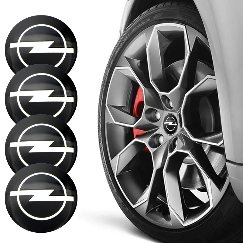 

4pcs 56mm Car Wheel Center Hub Caps Cover Rim Sticker Badge Emblem for Opel Astra H G J Insignia Mokka Zafira Corsa Vectra C D