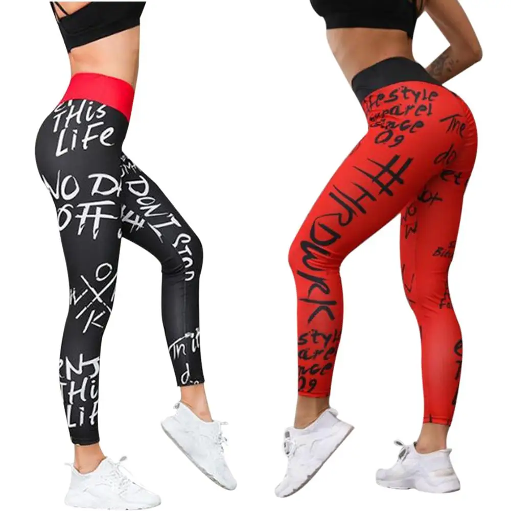 High Waist Women Yoga Pants Printed Fitness Running Sportswear Sports Training Trousers Leggings Tights Plus Size
High Waist Women Yoga Pants Printed Fitness Running Sportswear Sports Training Trousers Leggings Tights Plus Size