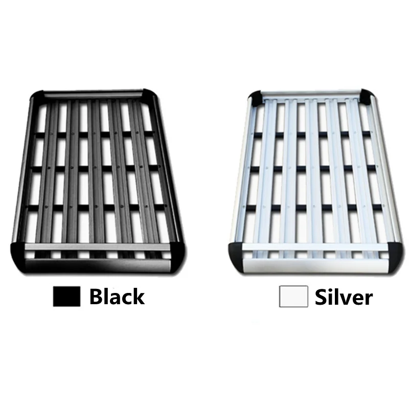 127X96 cm Silvery Universal Double Deck Roof Rack Roof Carrier Roof Rack Cargo Basket For SUV Cargo
127X96 cm Silvery Universal Double Deck Roof Rack Roof Carrier Roof Rack Cargo Basket For SUV Cargo