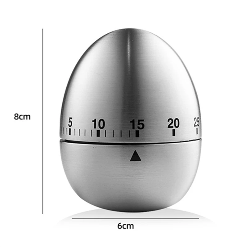 Creative Stainless Steel Apple Eggs Shape Kitchen Timer 60 Minutes Mechanical Reminder Countdown Cooking Time Accessories
Creative Stainless Steel Apple Eggs Shape Kitchen Timer 60 Minutes Mechanical Reminder Countdown Cooking Time Accessories