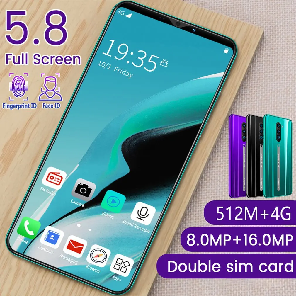 3G Smartphone 5.8 Inch Full Screen Android Hd Screen Smartphone Fingerprint Unlock Machine 1+8G Flash Memory
3G Smartphone 5.8 Inch Full Screen Android Hd Screen Smartphone Fingerprint Unlock Machine 1+8G Flash Memory