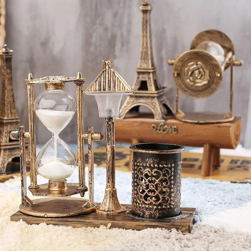 Creative retro Paris Eiffel Tower hourglass ornaments student gift wooden stump hourglass decoration gifts
Creative retro Paris Eiffel Tower hourglass ornaments student gift wooden stump hourglass decoration gifts