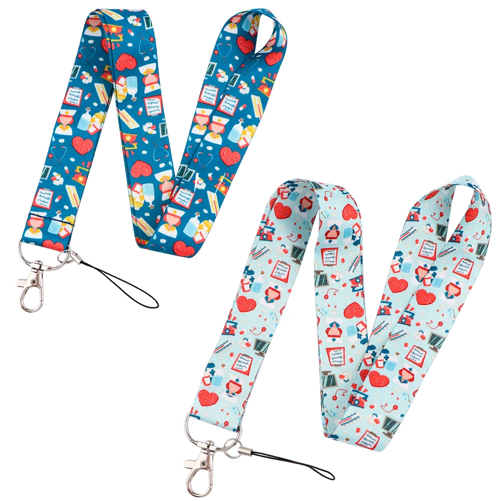 YL935 Doctor Medical Nurse Lanyard for keys ID Card Gym Mobile Phone Straps USB Badge Holder DIY Hang Rope Lariat Accessories
YL935 Doctor Medical Nurse Lanyard for keys ID Card Gym Mobile Phone Straps USB Badge Holder DIY Hang Rope Lariat Accessories