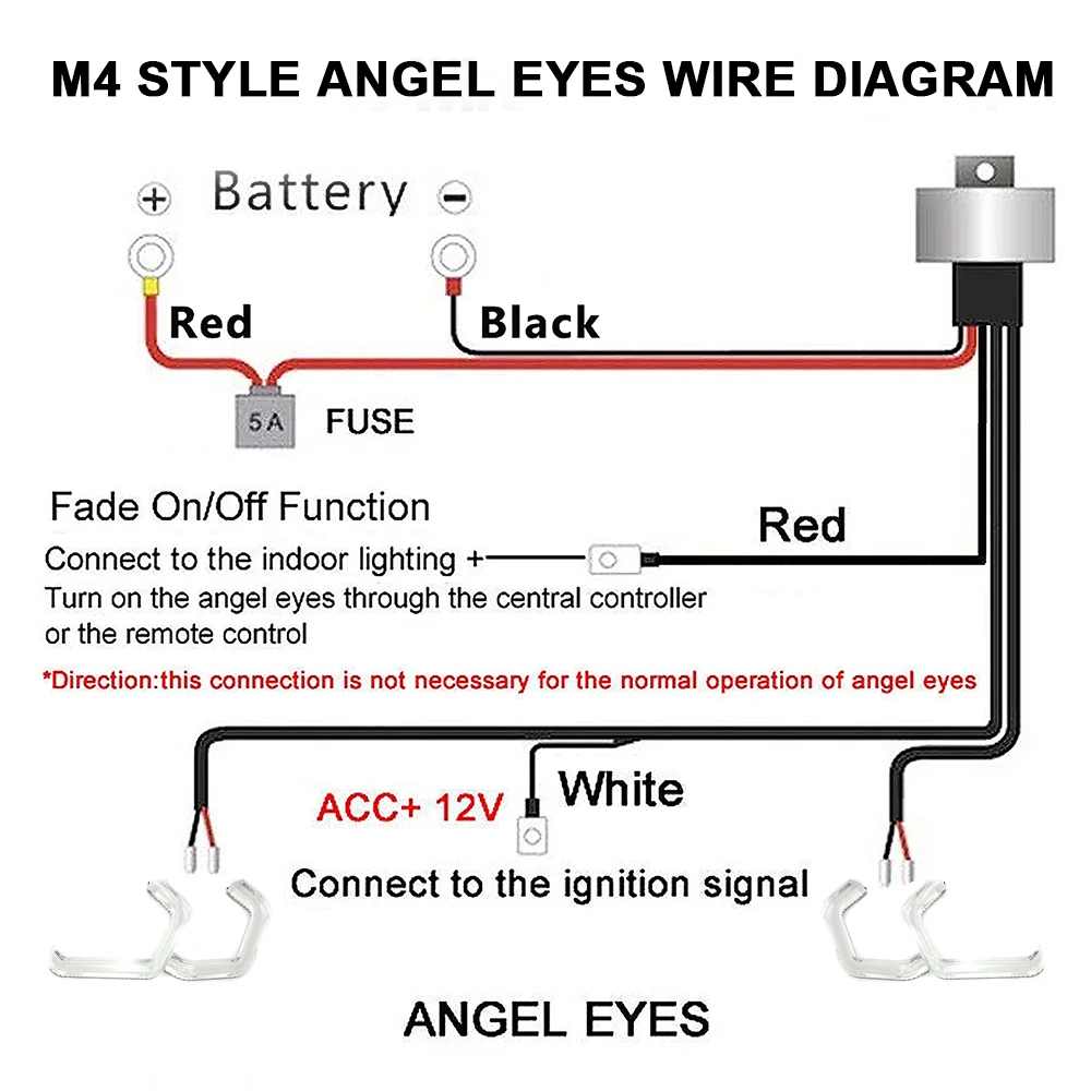 M4 style LED Angel Eyes For BMW M2 ME M4 M5 F10 F12 F13 F18 F30 F31 F32 F33 F34 F35 F36 E46 Cabrio Coupe 2D auto accessory 
M4 style LED Angel Eyes For BMW M2 ME M4 M5 F10 F12 F13 F18 F30 F31 F32 F33 F34 F35 F36 E46 Cabrio Coupe 2D auto accessory