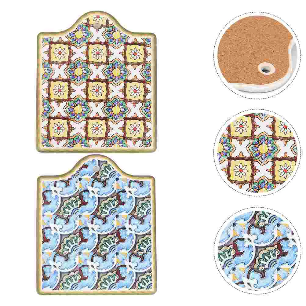 2Pcs Practical Water-absorbing Pot Mats Coasters Decorative Coasters Cup Mats
2Pcs Practical Water-absorbing Pot Mats Coasters Decorative Coasters Cup Mats
