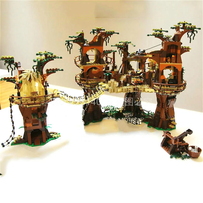 Star Plan Wars Ewok Village 1990Pcs Model Building Kit Block Bricks MovieToys Children Gift
Star Plan Wars Ewok Village 1990Pcs Model Building Kit Block Bricks MovieToys Children Gift