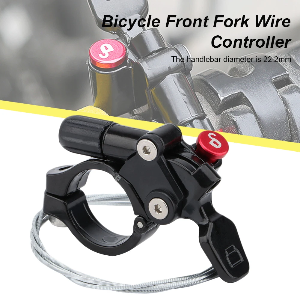 MTB Bike Remote Lockout Lever Front Fork Wire Control Switch Shock Absorber Front Fork Locking Controller for 22.2mm Handlebar
MTB Bike Remote Lockout Lever Front Fork Wire Control Switch Shock Absorber Front Fork Locking Controller for 22.2mm Handlebar