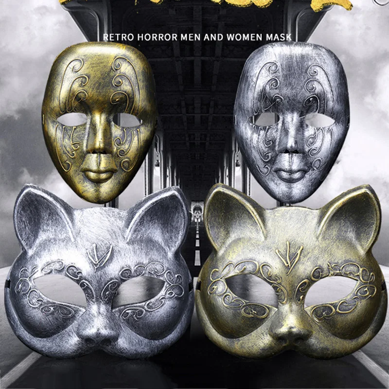 Vintage Unisex Cosplay Fox Mask 3D Halloween Party Half Face Masquerade Mask Female New Punk Cosplay Animal Fox Mask Accessories
Vintage Unisex Cosplay Fox Mask 3D Halloween Party Half Face Masquerade Mask Female New Punk Cosplay Animal Fox Mask Accessories