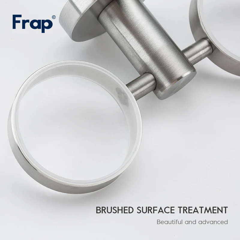 Frap Cup Tumbler Holders Double Toothbrush Tooth Cup Holder Cups Wall-mount Bathroom Accessories Bath Hardware set F30106
Frap Cup Tumbler Holders Double Toothbrush Tooth Cup Holder Cups Wall-mount Bathroom Accessories Bath Hardware set F30106