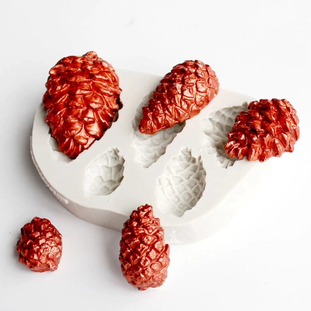 2 Pc Pine Cones Silicone Mould Fondant Chocolate Making Mold Chocolate Candy Soap Baking Mold Pine Cone Silicone Tray Mold
2 Pc Pine Cones Silicone Mould Fondant Chocolate Making Mold Chocolate Candy Soap Baking Mold Pine Cone Silicone Tray Mold