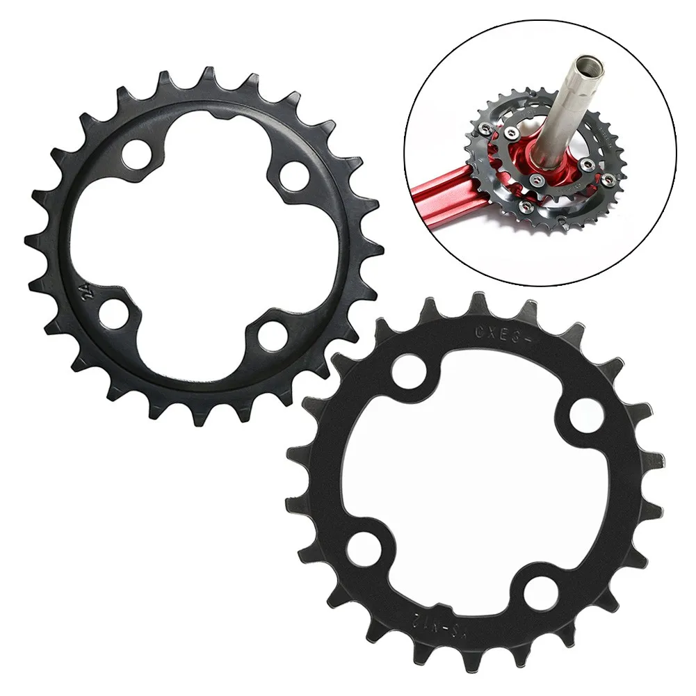 Round Chainring 104BCD 22T 24T Narrow Wide Bike MTB Chainring Single Tooth Chain Ring Bicycle Components Accessories
Round Chainring 104BCD 22T 24T Narrow Wide Bike MTB Chainring Single Tooth Chain Ring Bicycle Components Accessories