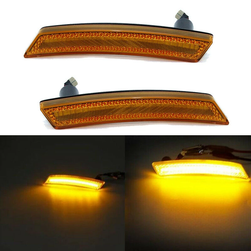 2X 12V Front Fender LED Side Marker Light Turn Signal Lamp for MINI Cooper R55 63132751333 63132751334
2X 12V Front Fender LED Side Marker Light Turn Signal Lamp for MINI Cooper R55 63132751333 63132751334