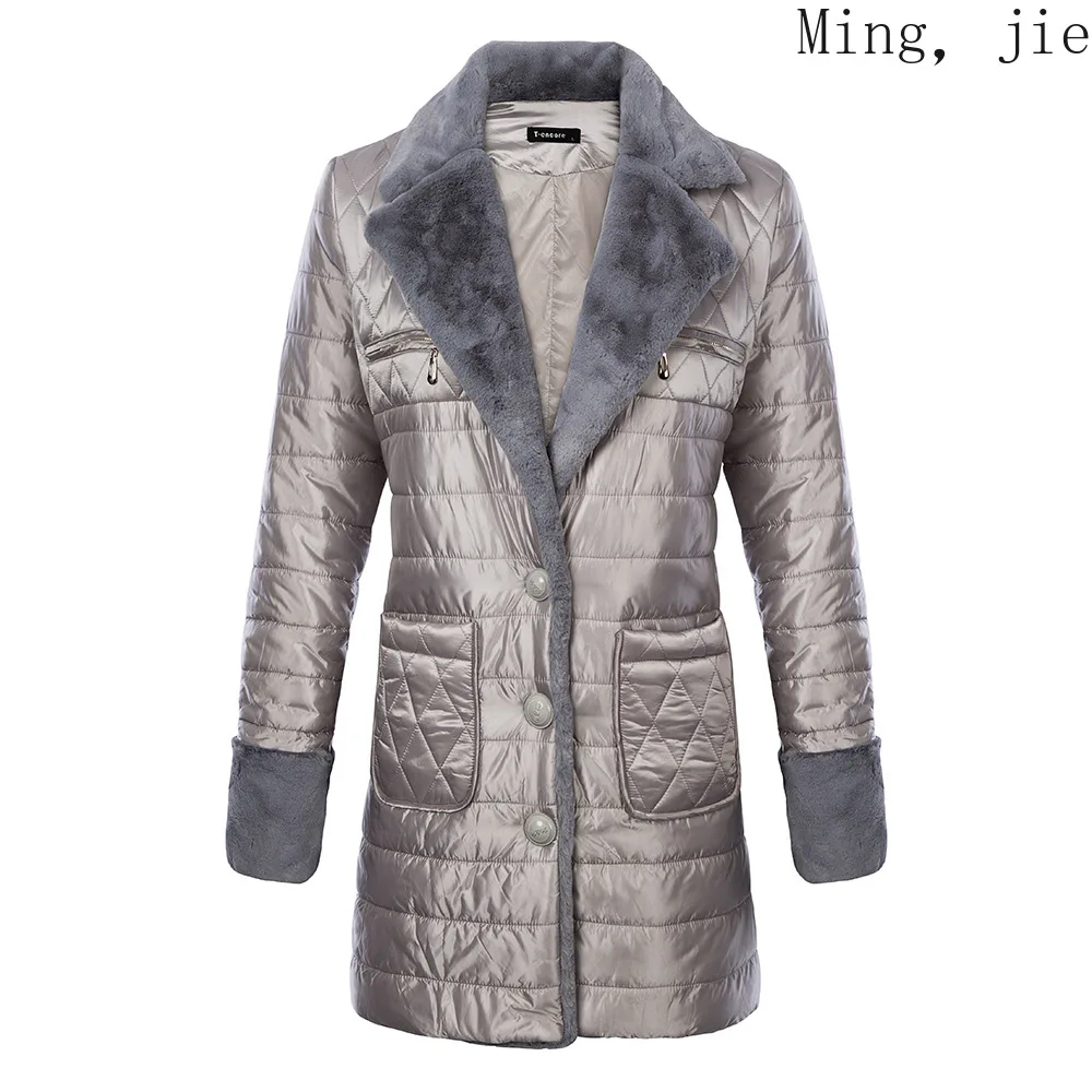 New Autumn and Winter Women's Down Padded Jacket, Mid-length Fur Collar, Slim-fit, Luxurious Large Size Bubble Coat Jacket 
New Autumn and Winter Women's Down Padded Jacket, Mid-length Fur Collar, Slim-fit, Luxurious Large Size Bubble Coat Jacket