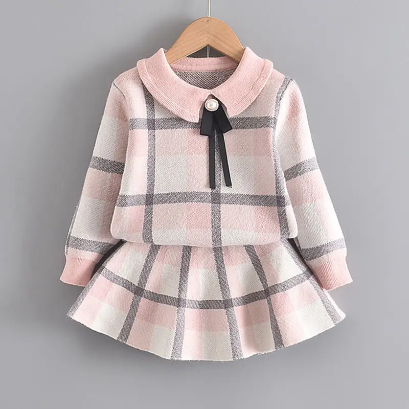 Fashion Kids Clothes Girls Autumn Winter Dress Cotton Girl Clothing Turn-down Collar Plaid Girls Outfits Children's Dresses
Fashion Kids Clothes Girls Autumn Winter Dress Cotton Girl Clothing Turn-down Collar Plaid Girls Outfits Children's Dresses
